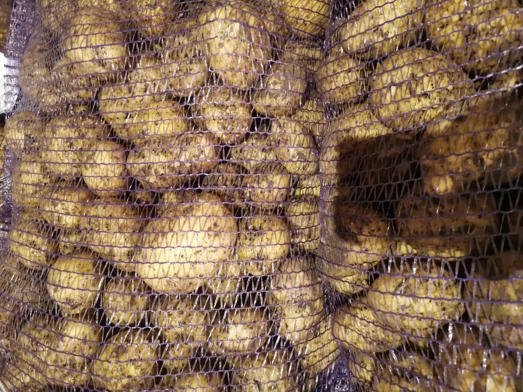 молодой картофель со склада КФХ в Брянске
